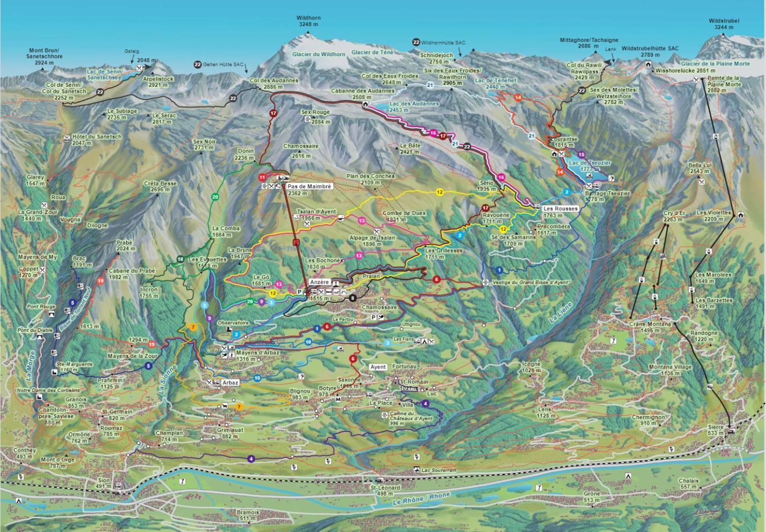 Mayen2003 Ayent Anzere Exteriér fotografie